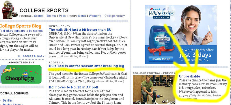 Illustration for article titled Boston College Linebacker Is Indeed Breakable